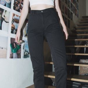 Brandy Melville Jane Black Cargo Pants